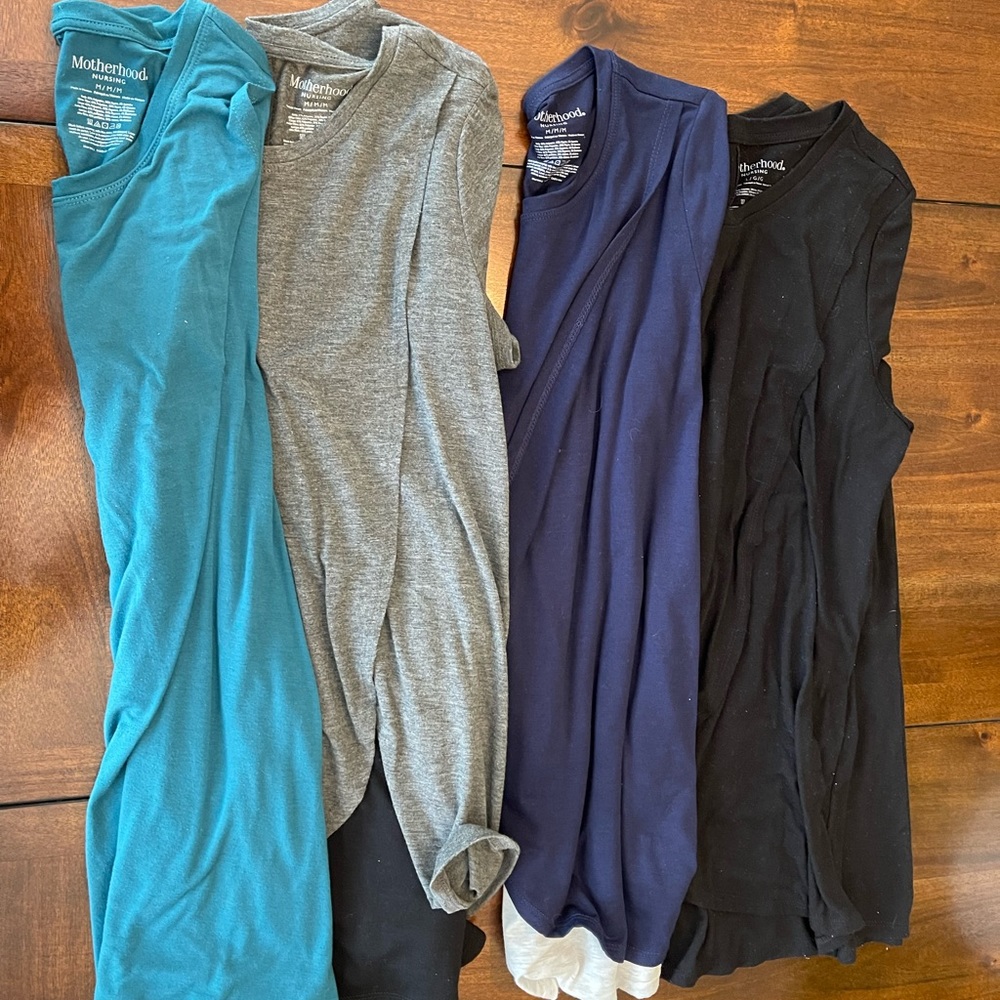 Breastfeeding/nursing tops bundle